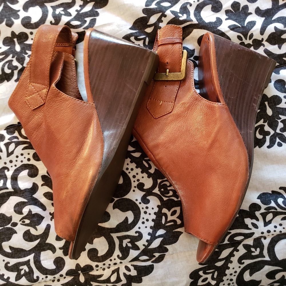 Jeffrey Campbell "Frolic" Peep-Toe Wedge